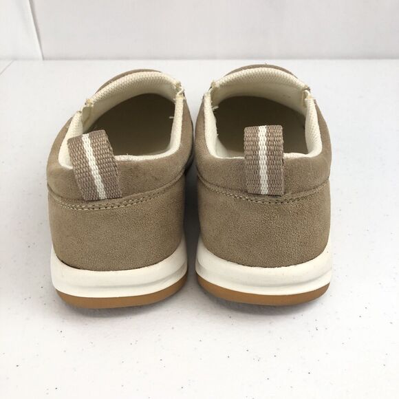 Lands End Women's 6 B Tan Beige Suede Slip-On Shoes 83085 - Picture 5 of 8